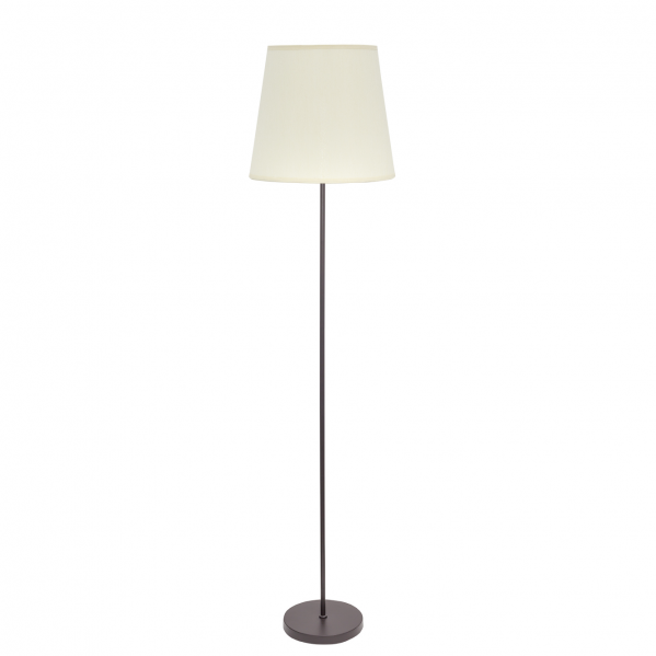 Lampara de Pie Salon Maldivas 1xe27 Marron/beis 40d de FABRILAMP.