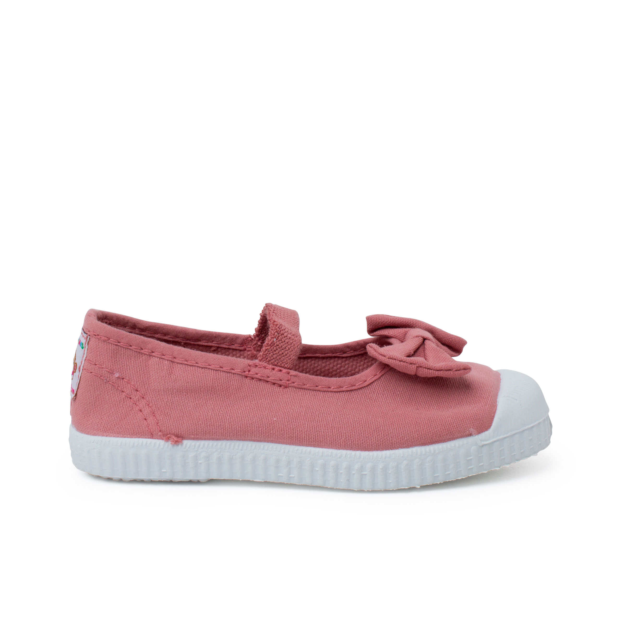 Pisamonas Bailarina Elástico Y Lazo Suela Zapatillas