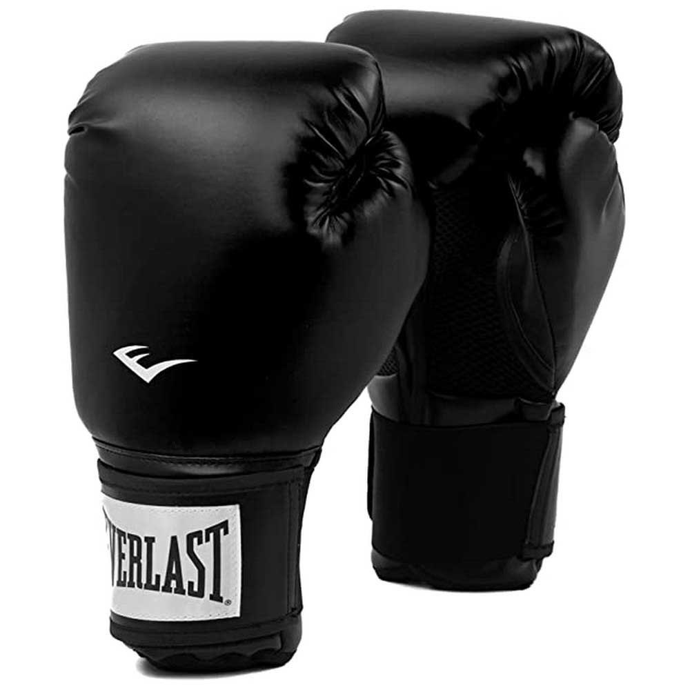 Guantes de Boxeo Everlast Prostyle 2 Negro con Almohadilla Elite y Soporte de Muñeca