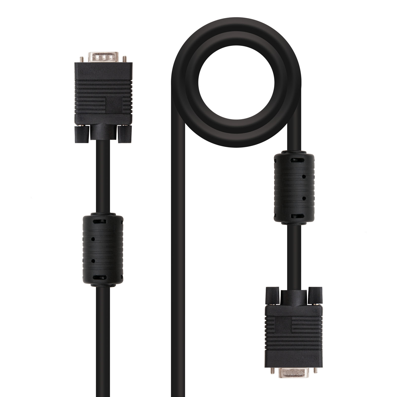 Nanocable Cable VGA de Alta Calidad para Monitor, Proyector y PC 1.8m