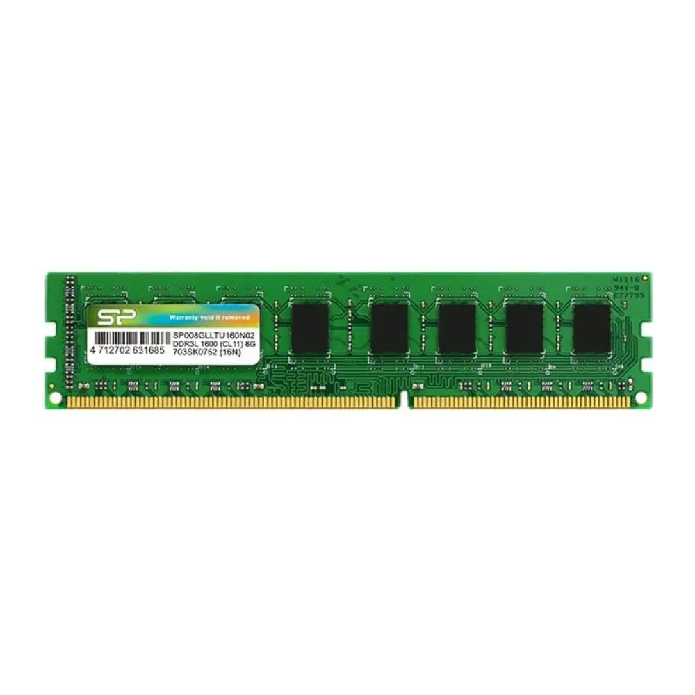 Memoria RAM Silicon Power SP008GLLTU160N02 8GB DDR3L 1600MHz UDIMM PC3L-12800 CL11