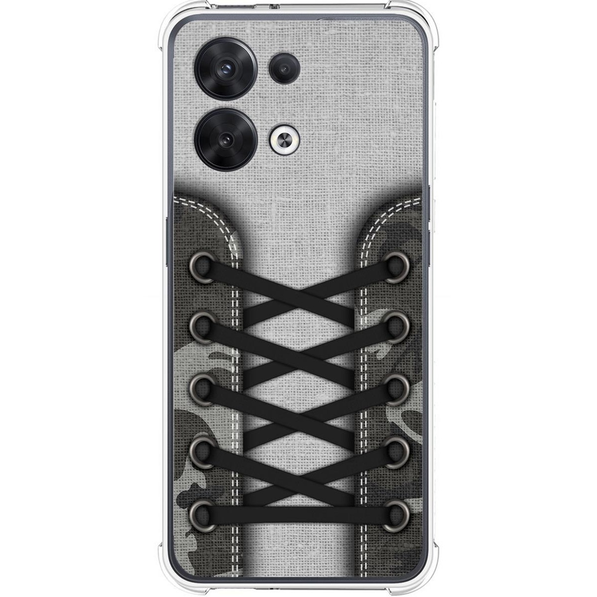 Funda Silicona Antigolpes para Oppo Reno 8 5G diseño Zapatillas 16 Dibujos