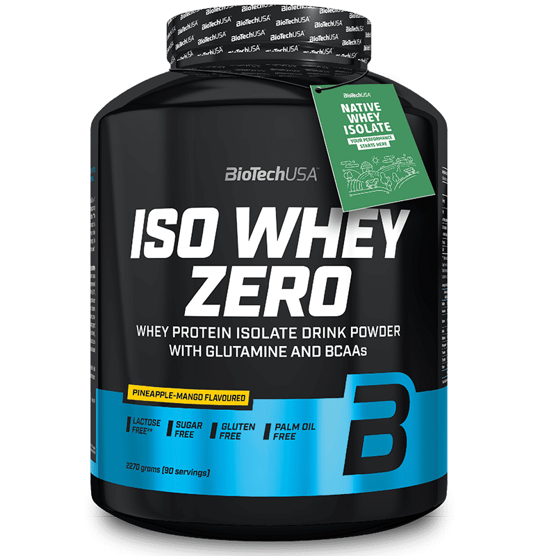 Biotech Usa Iso Whey Zero Proteína Sin Gluten