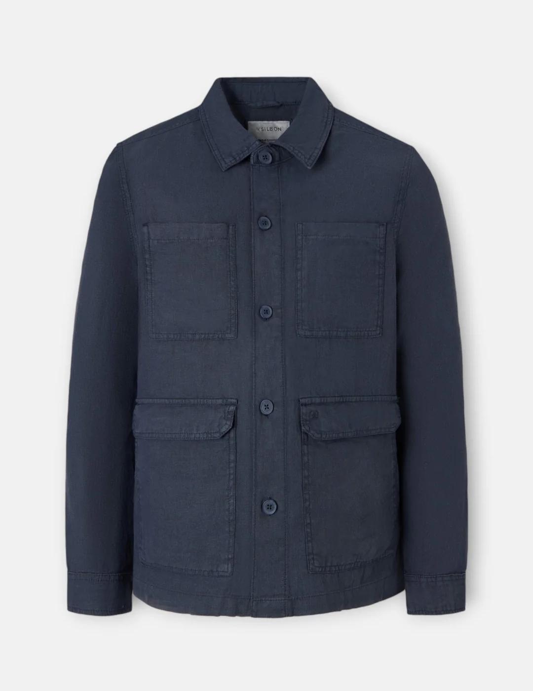 SILBON SOBRECAMISA MARINO LINO