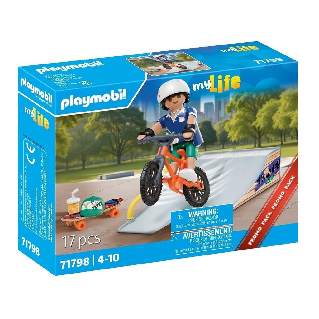 Playmobil Snowboarder con Rampa Juguetes PLAYMOBIL