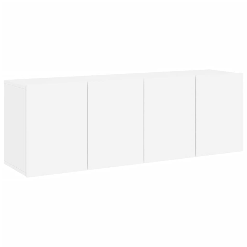 vidaXL Muebles para TV de pared 2 unidades 60x30x41 cm, Mueble de Salon, Mueble TV, Mueble TV salon, Mesa de TV, Mueble tele