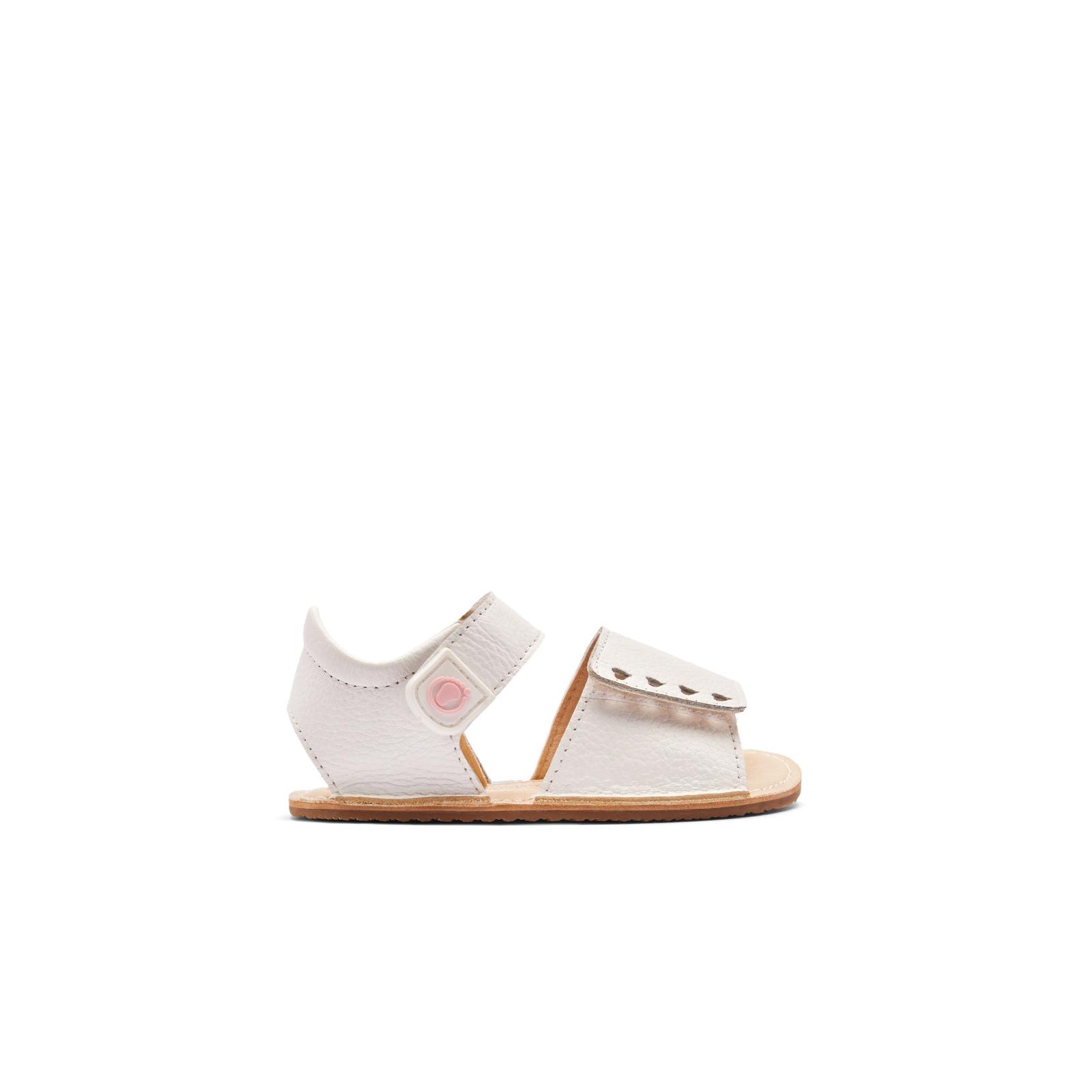 Conguitos - Sandalias Respetuosas Con Tiras en Blanco para Niña