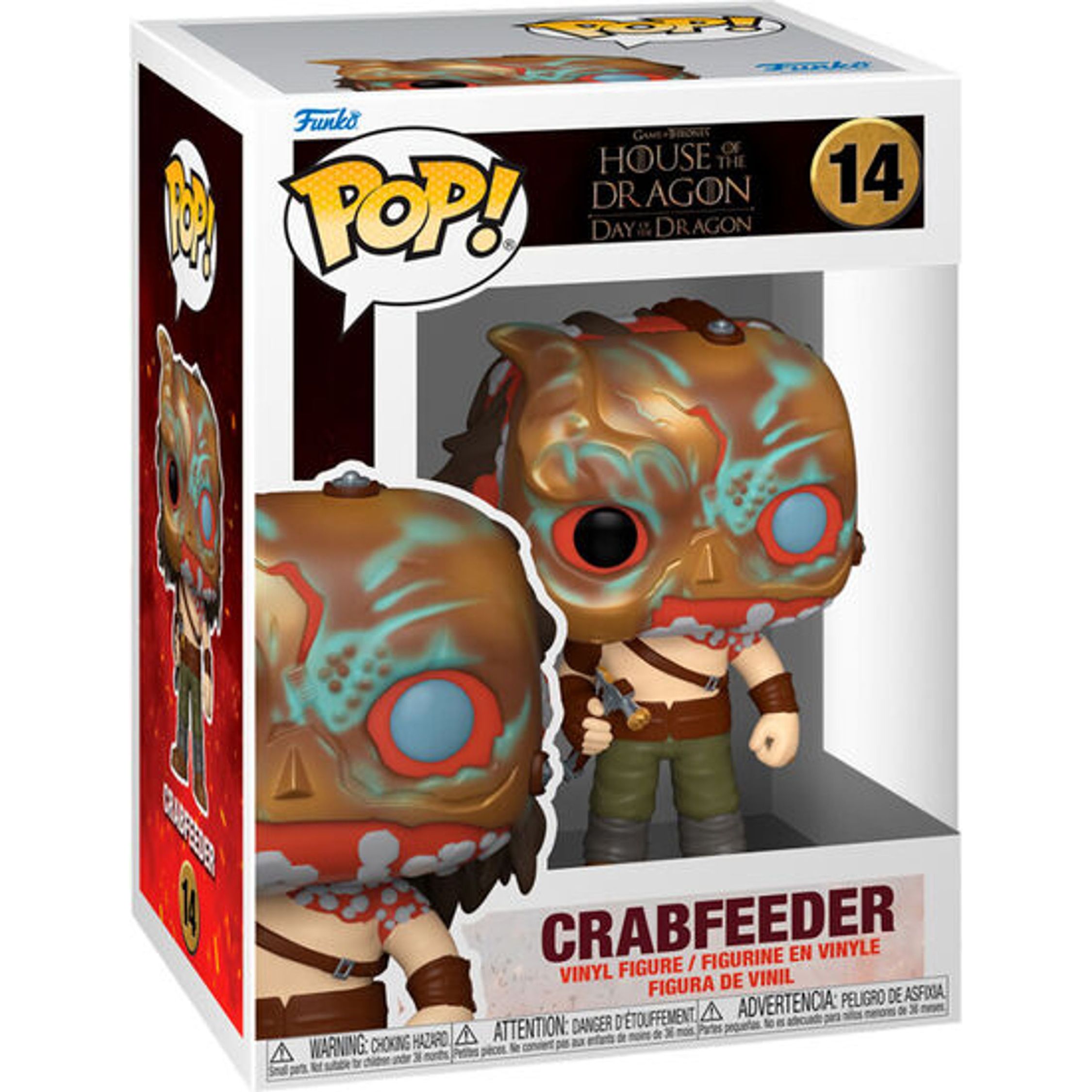Funko - Figura Pop House Of The Dragon Crabfeeder - Funko Pop Coleccionable De Edición Limitada - Funko Pop Diseño Detallado Y Realista - Funko Pop Ideal Para Regalo - Funko Pop Gran Variedad De Personajes