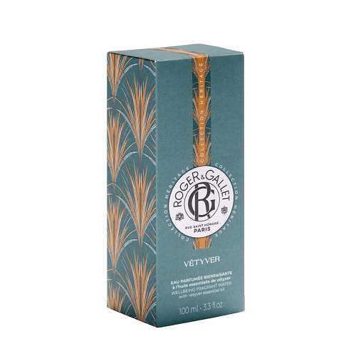 R Gallet Agua Perfumada Bienestar  Vétyver - Frasco 100ml
