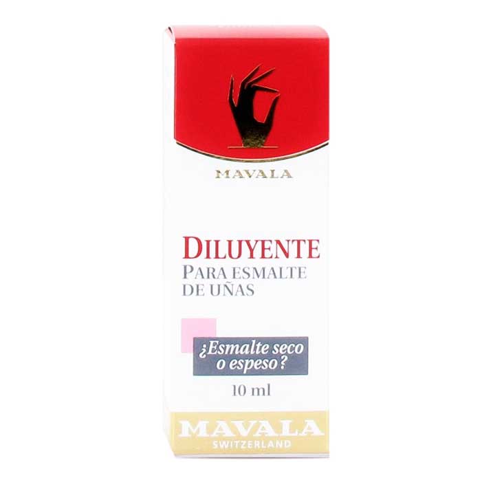 Mavala Diluyente 10 Ml - Fluido Esmalte de Uñas - Mayor Duración