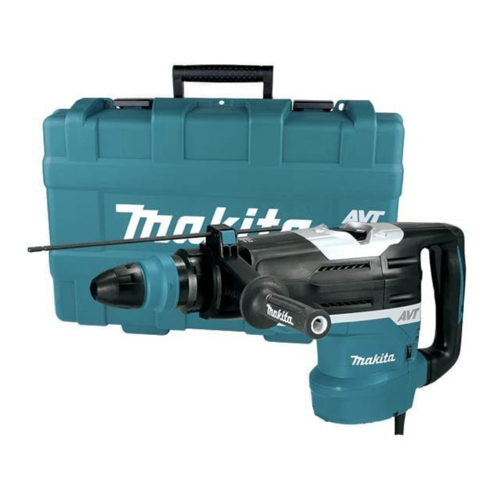MAKITA HR5212C - Martillo combinado de doble acción con tecnología antivibratoria para uso intensivo
