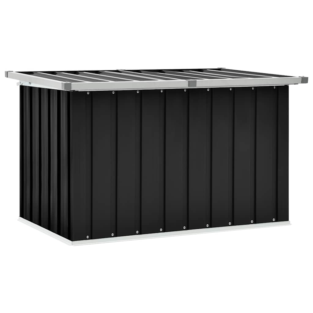 vidaXL Caja de almacenaje para jardín 109x67x65 cm en color Marrón/Verde/Antracita y más