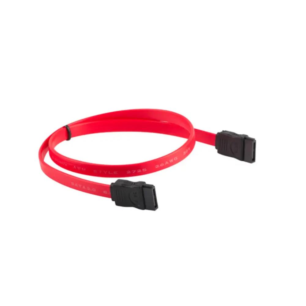 Lanberg Cable SATA III 6Gb/s 50cm Rojo