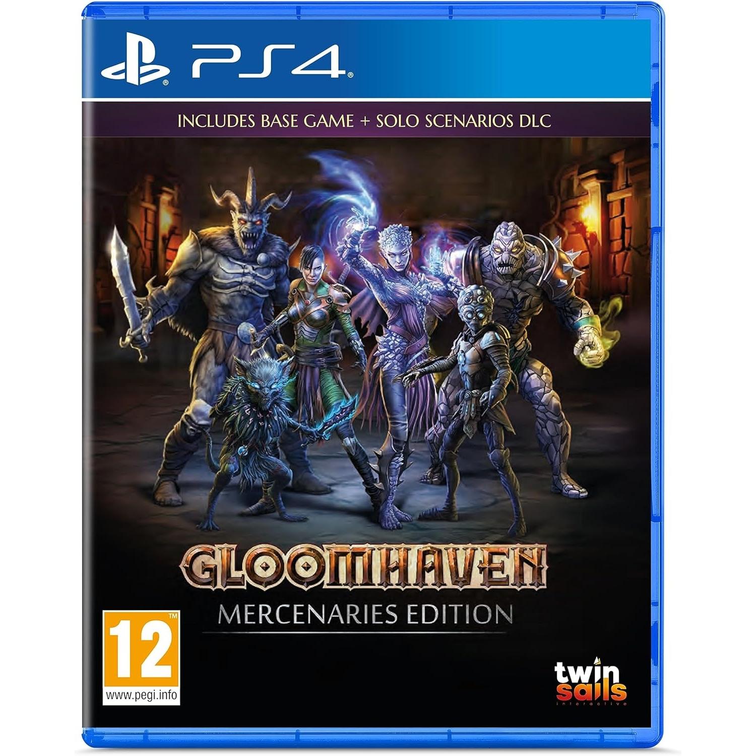 Gloomhaven (Mercenaries Edition) Juego para Consola Sony PlayStation 4, PS4