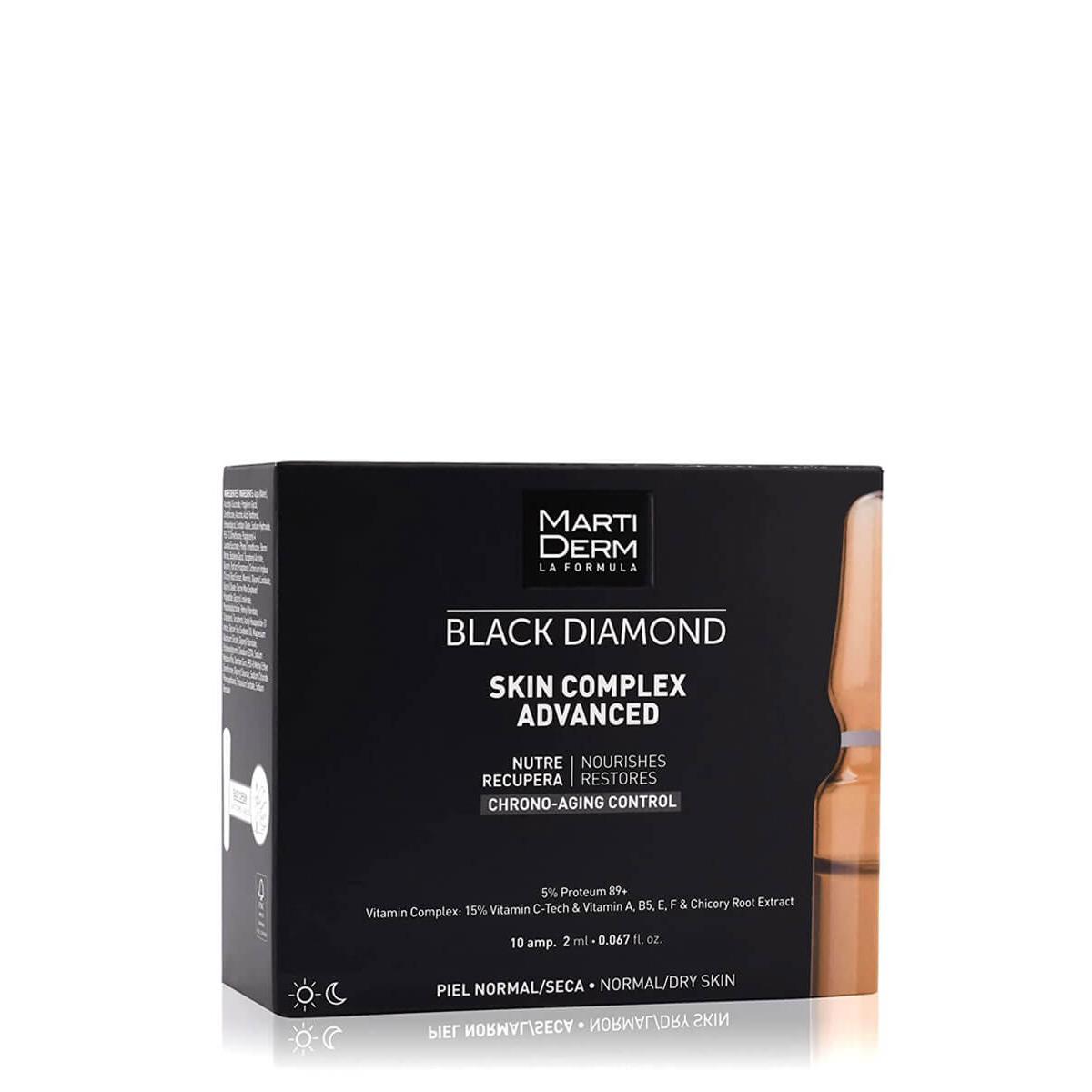 Martiderm black diamond skin complex 10 ampollas 2ml