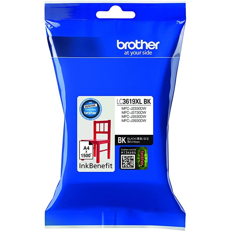 Brother LC-3617Y ink cartridge Original Negro 1 pc(s)