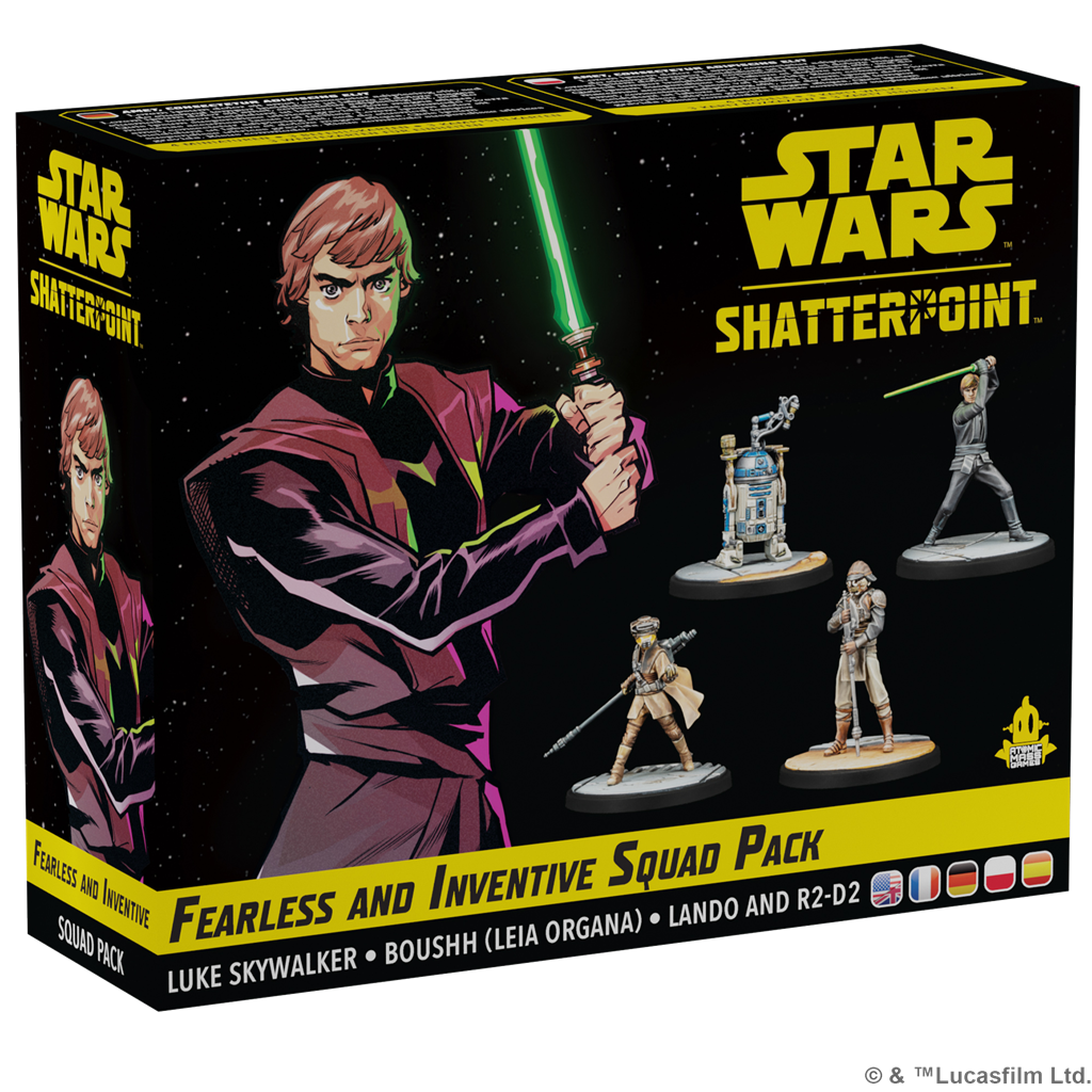 Asmodee - Juego de mesa Fearless and Inventive Squad Pack