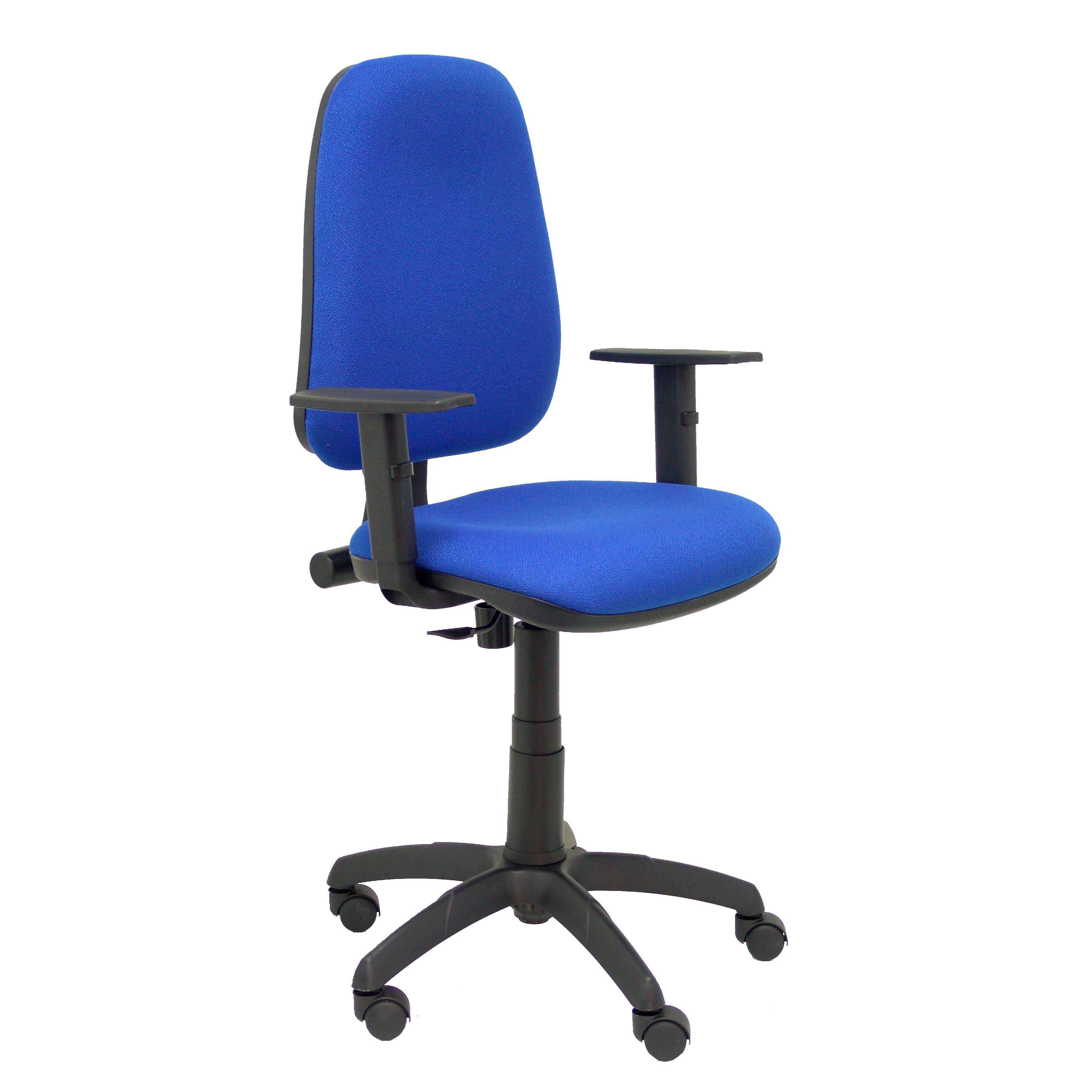 Silla de Oficina Ergonómica Piqueras Y Crespo con Brazos Regulables BALI Azul