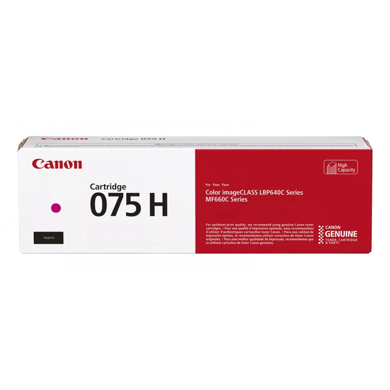 Canon - 075 H cartucho de tóner 1 pieza(s) Original Magenta 6367C002