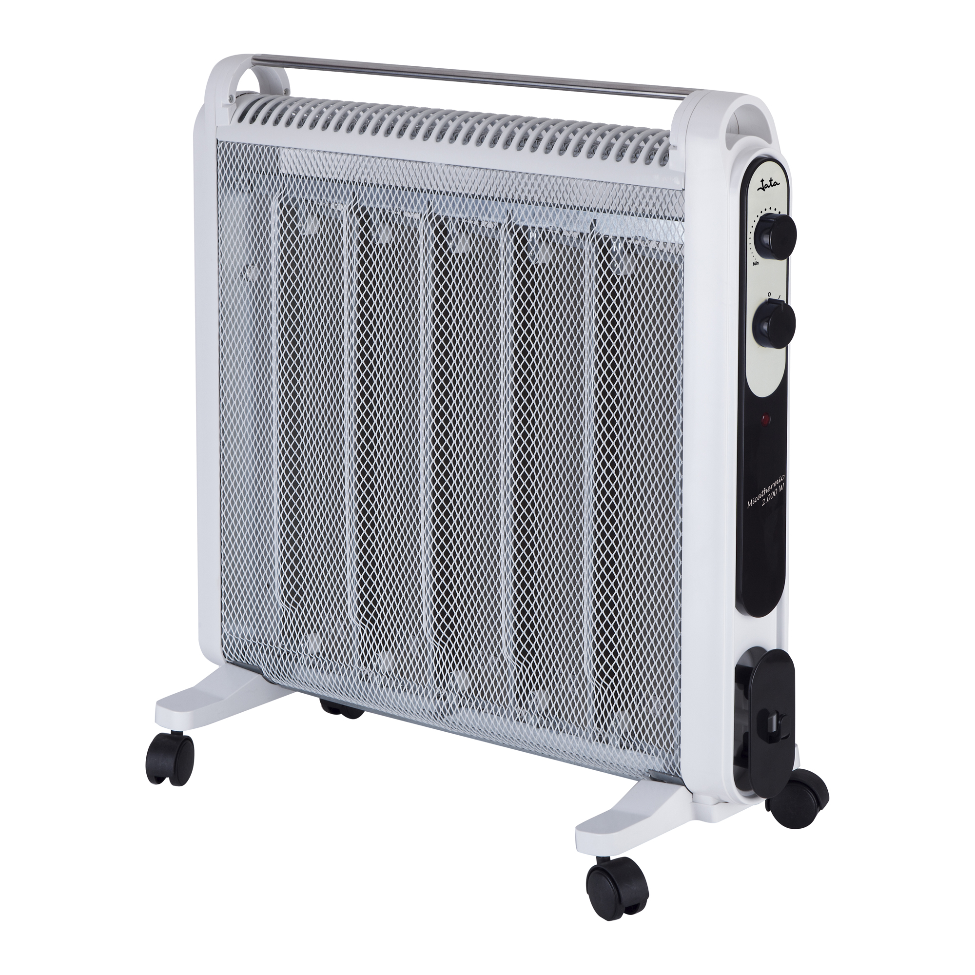 Calefactor de baño de bajo consumo JATA JCTC1920. Cerámico, 1500 W. Calor y  aire frío.