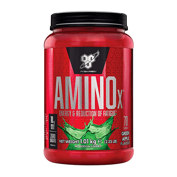 BSN Amino X - 1 kg Suplemento con BCAA, Citrulina Malato y Vitaminas D3 y B6