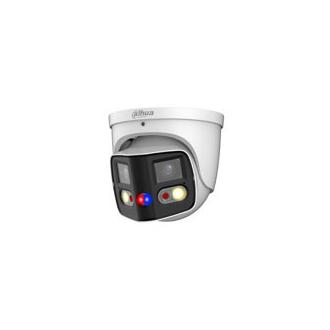 (DH-IPC-PDW3849P-A180-E2-AS-PV-0280B) DAHUA CÁMARA IP DOMO PANORÁMICA TIOC DUO WDR WIZSENSE 2X4MP LED IR & LUZ CÁLIDA IP67 ALARMA SONIDO / LUZ AZUL&ROJA 2.8MM POE