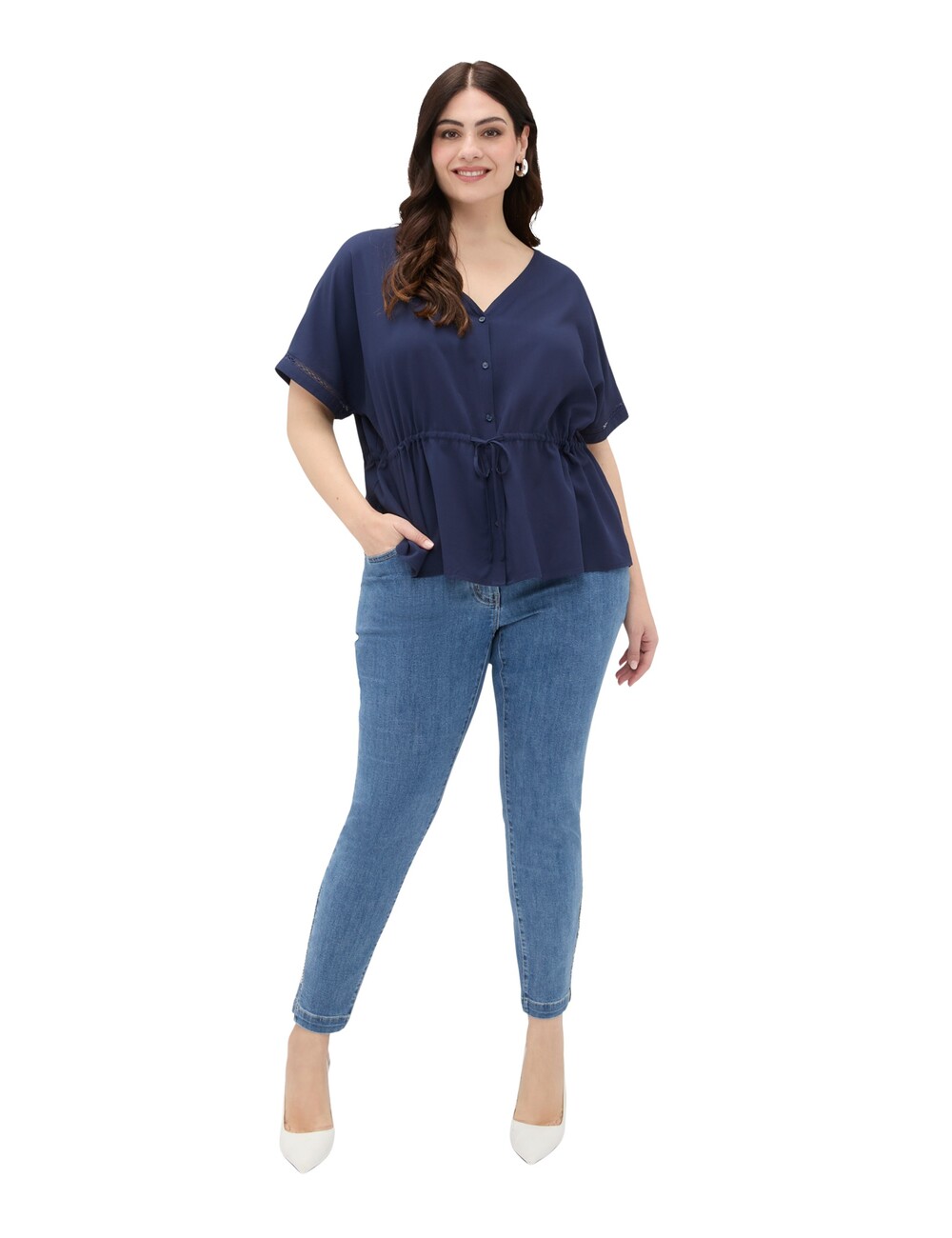 Fiorella Rubino - Jeans Skinny con aplicación luminosa