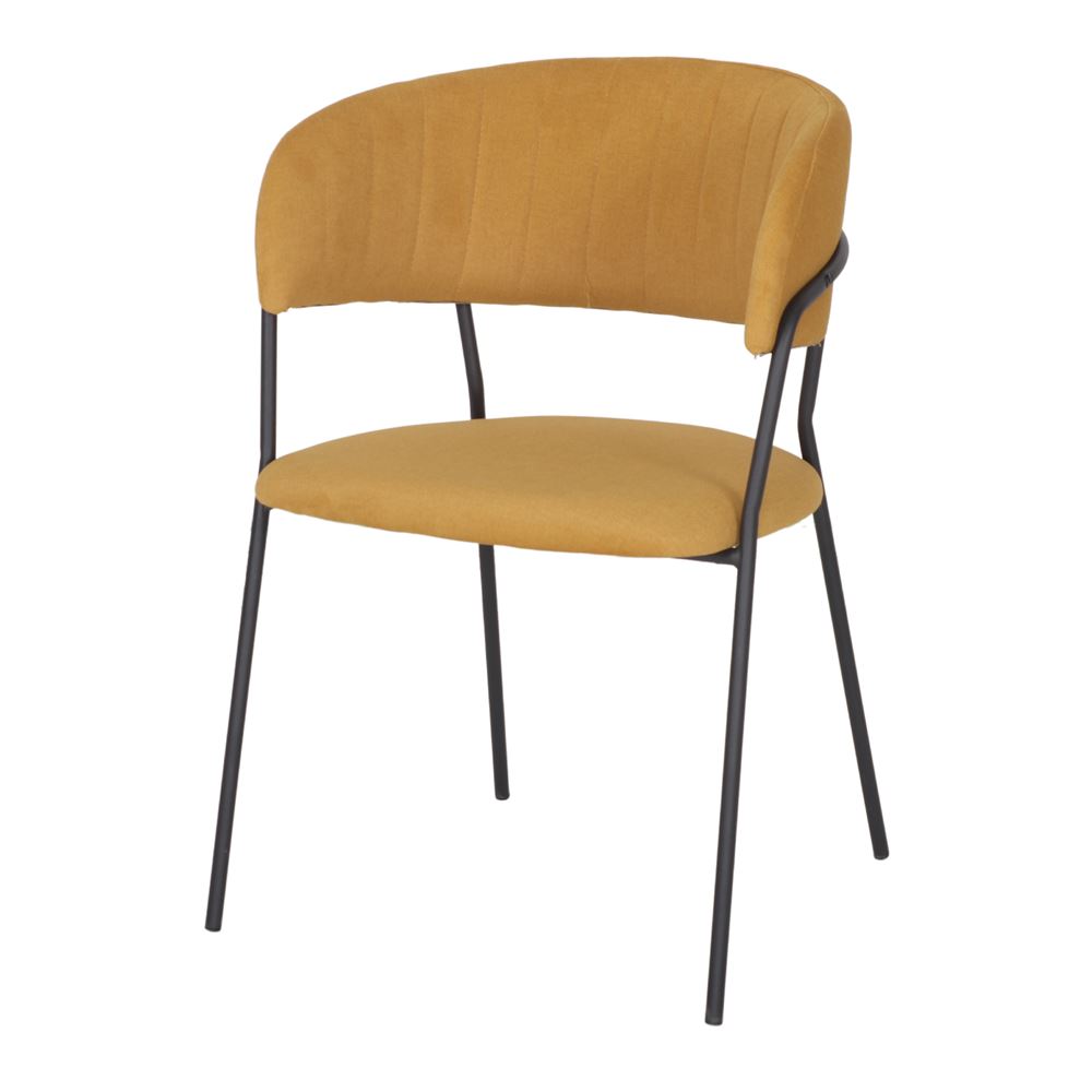 Silla Tapizada Dames - Misterwils Furniture For Free Souls 56x81x52