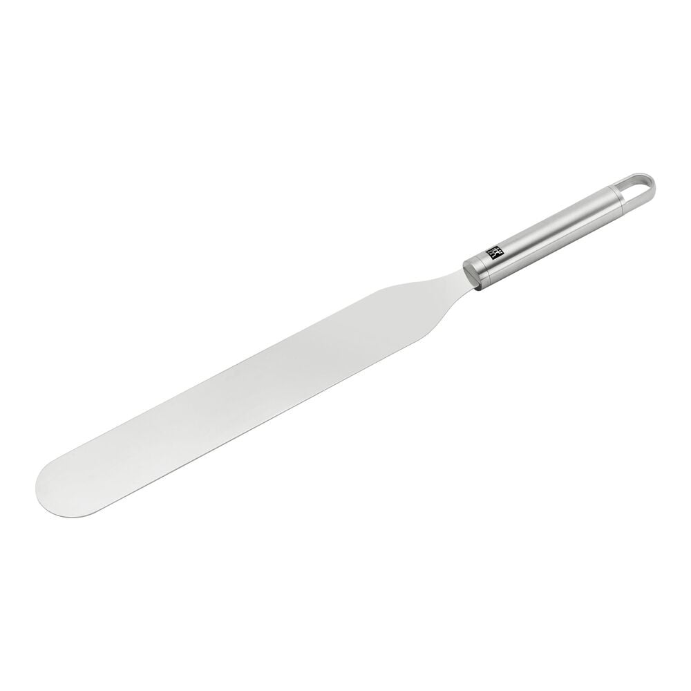 ZWILLING - Espátula 40 cm, Acero Inoxidable, Panadería, Moldes Pasteles, Relleno, Sin Bordes Afilados, Profesional