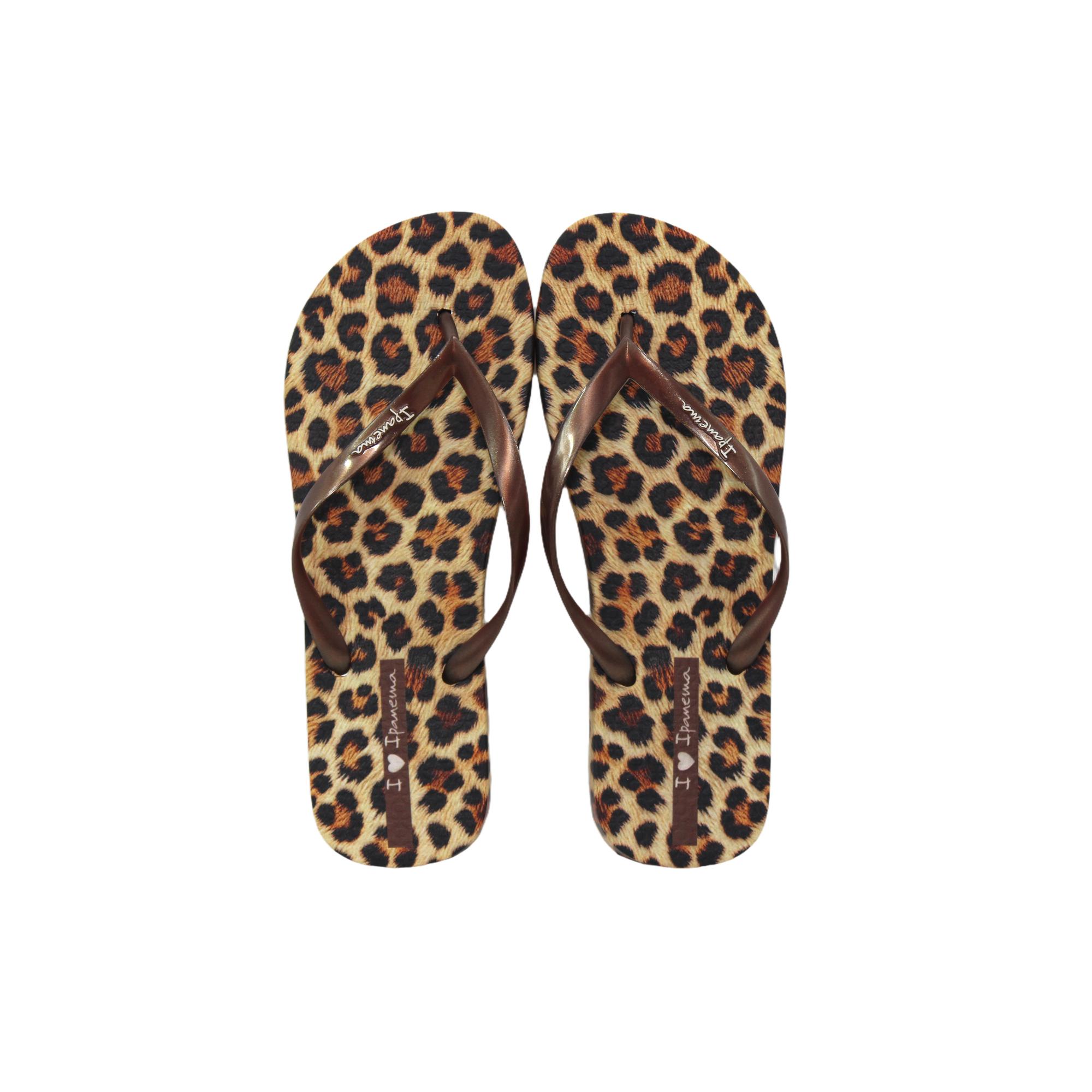 Ipanema IP 83846 Chanclas de piscina o diario,de dedo,sandalias 100% Goma,animal print,playeras antideslizantes, para señora