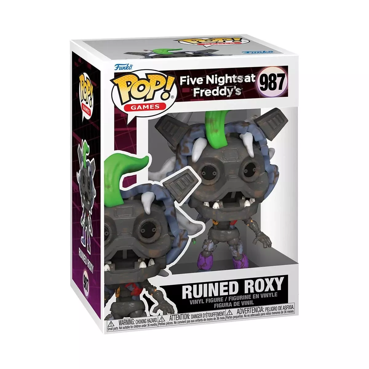 Funko Pop! Five Nights at Freddy's Security Breach  Figura de Ruined Roxy 987 en español