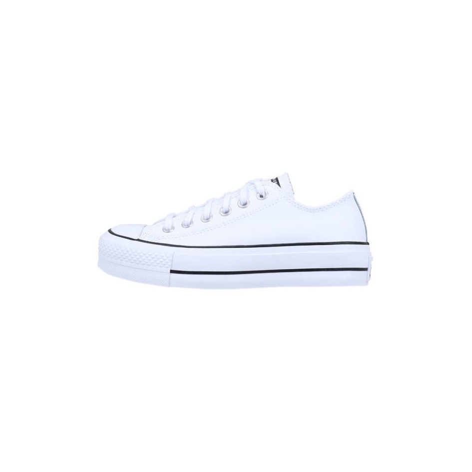 Converse CHUCK TAYLOR ALL STAR LIFT CLEAN OX Deportivas Con Plataforma Mujer Blanco