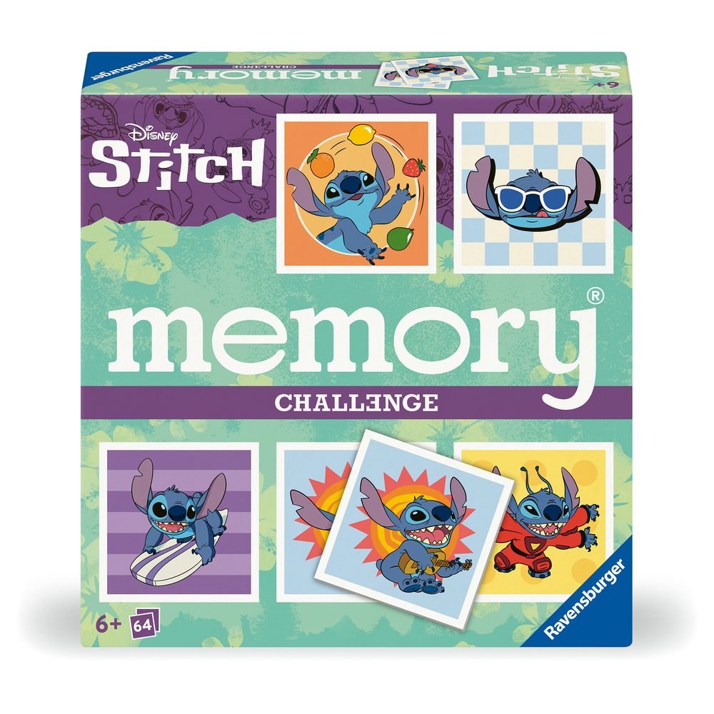 RAVENSBURGER JUEGO MEMORY STITCH CHALLENGE MEMORY