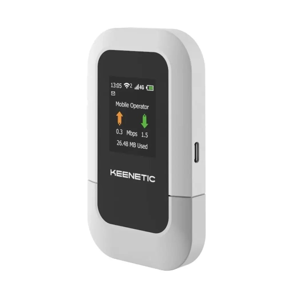 Enrutador portátil Keenetic KN-5110-01-EU SIM Wi-Fi 6 batería 3000mAh banda única 2.4GHz
