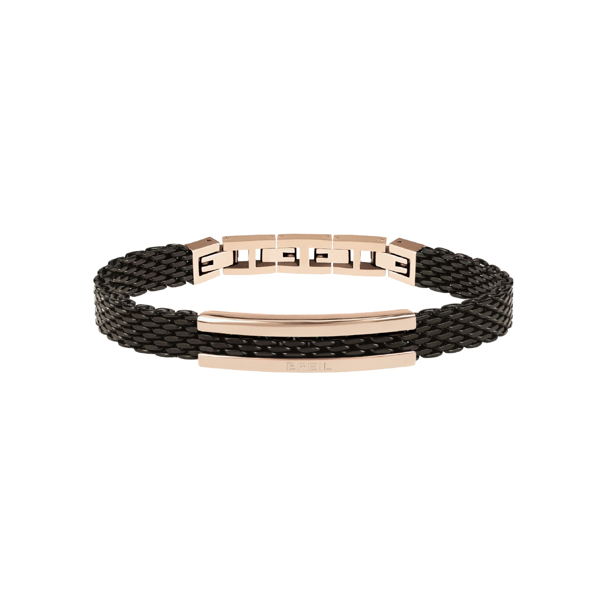 BREIL Colección SNAP, Pulsera Hombre en Acero Coloreado, Ideas de Regalos para Hombre