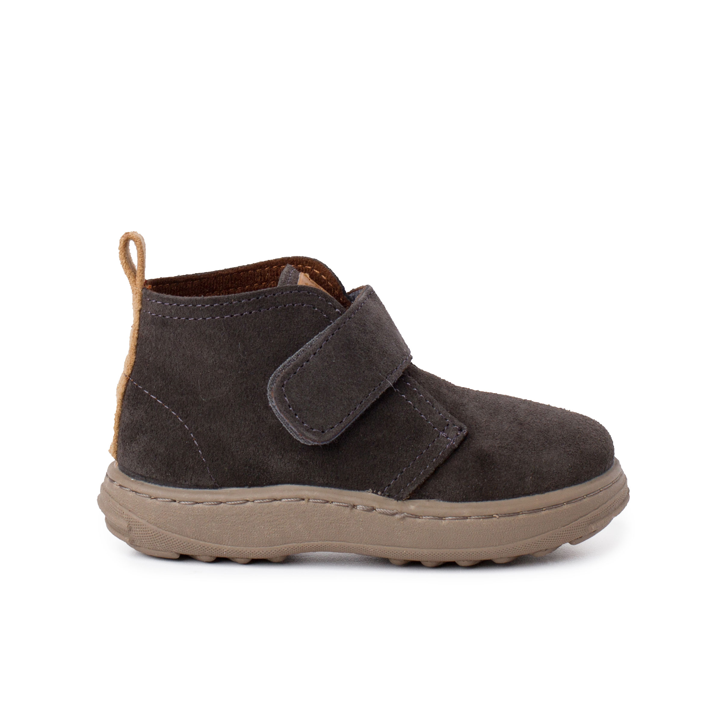 Pisamonas botas serraje niños suela sport tira adherente