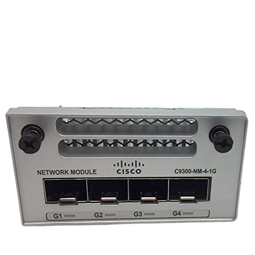 Catalizador 9300 Módulo de Red 4 X 1GE Cisco C9300-NM-4G