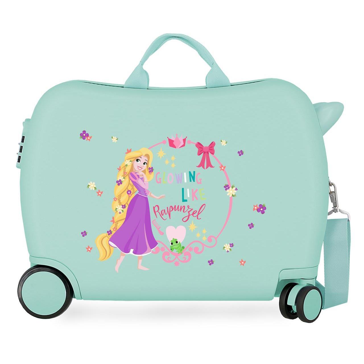 Maleta Infantil Disney Princess Celebration Azul Claro 38x50x20cm