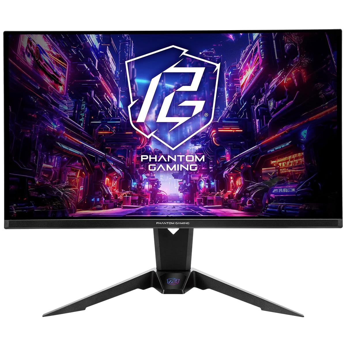 Monitor ASROCK PGO27QFV,27",QHD (2560X1440),360HZ,1500:1,0.03MS,2HDMI+DP,WiFi,Negro