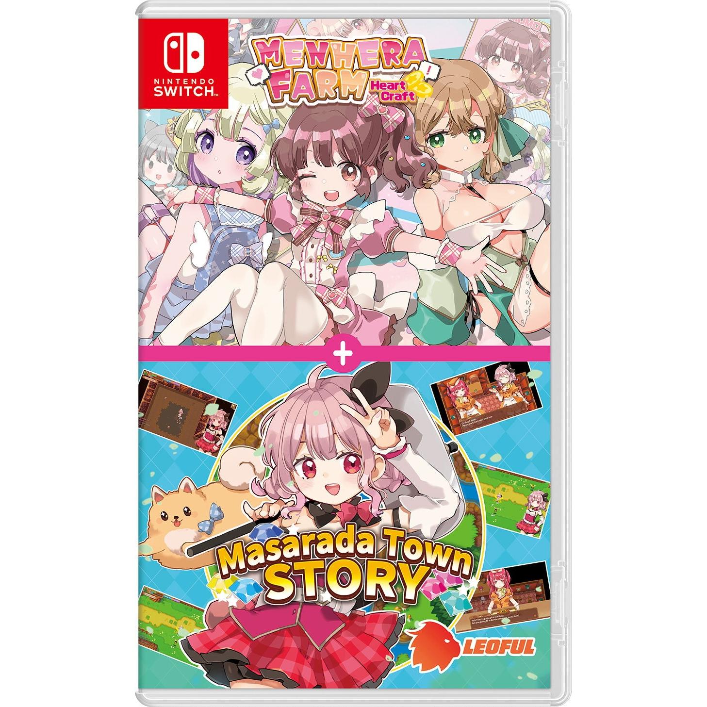 Menhera Farm + Masarada Town Story Juego Fisico para Consola Nintendo Switch