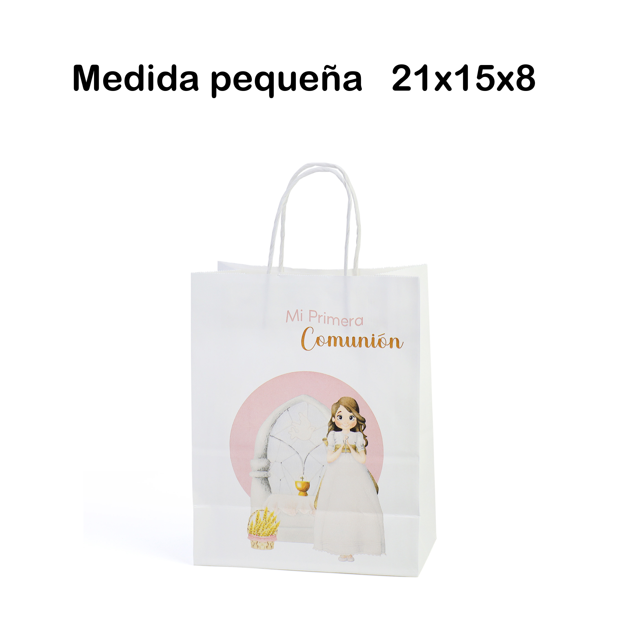 Pack de 12 a 42 unidades de bolsas comunión, bolsas de papel para comunión niño o niña, detalles invitados comunión niños, recuerdos primera comunión, artículos decorativos para celebraciones y fiestas, Regalantes.com