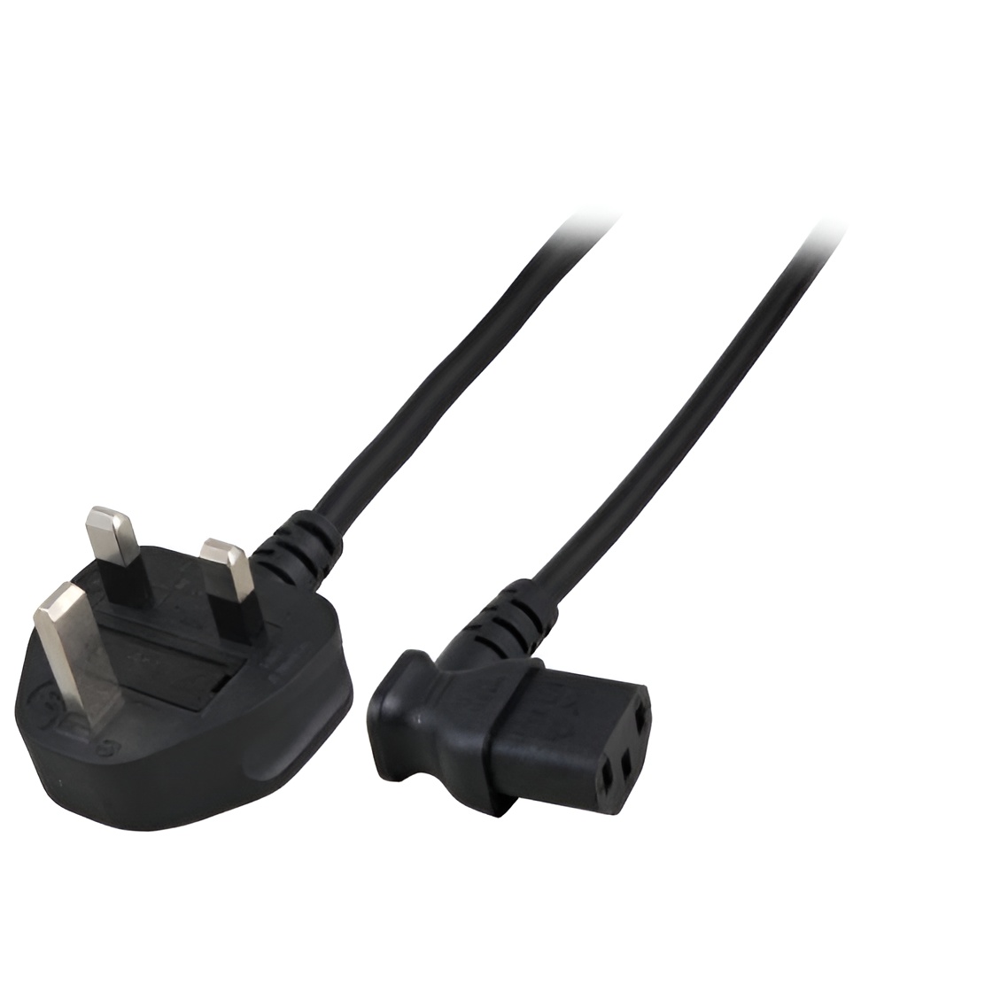 Cable de Alimentación Microconnect 2m Enchufe UK a C13 Angulado