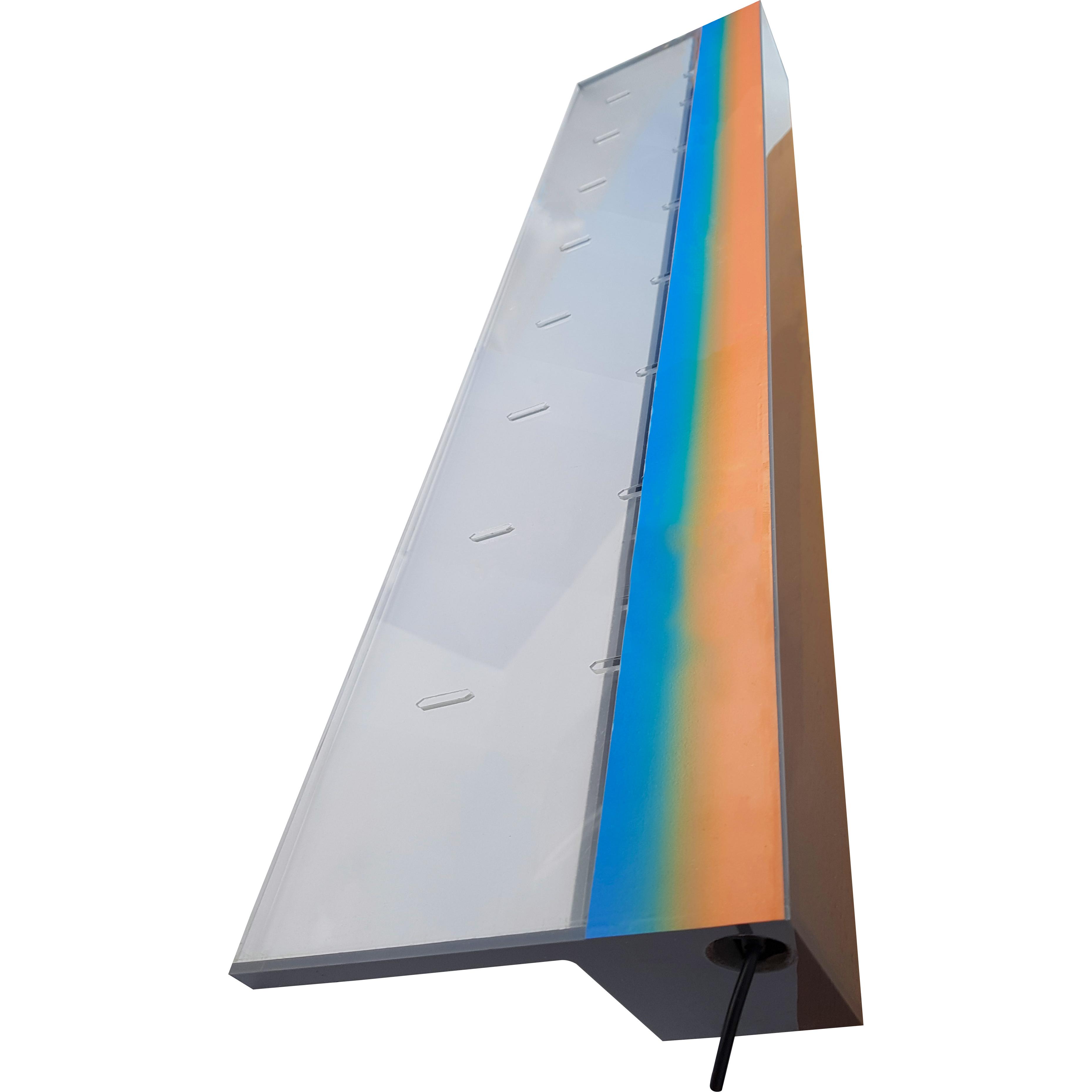 Cascada Acrílica Swimhome LED RGB con Transformador y Control Remoto 90x12cm
