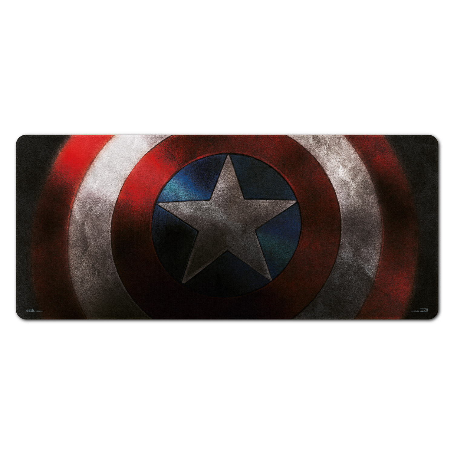Alfombrilla raton xlcapitan america shield