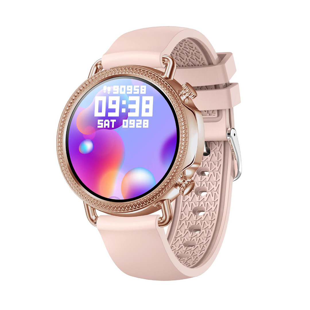 Rastreador de ciclo de fisiología femenina retro completamente táctil: reloj inteligente.