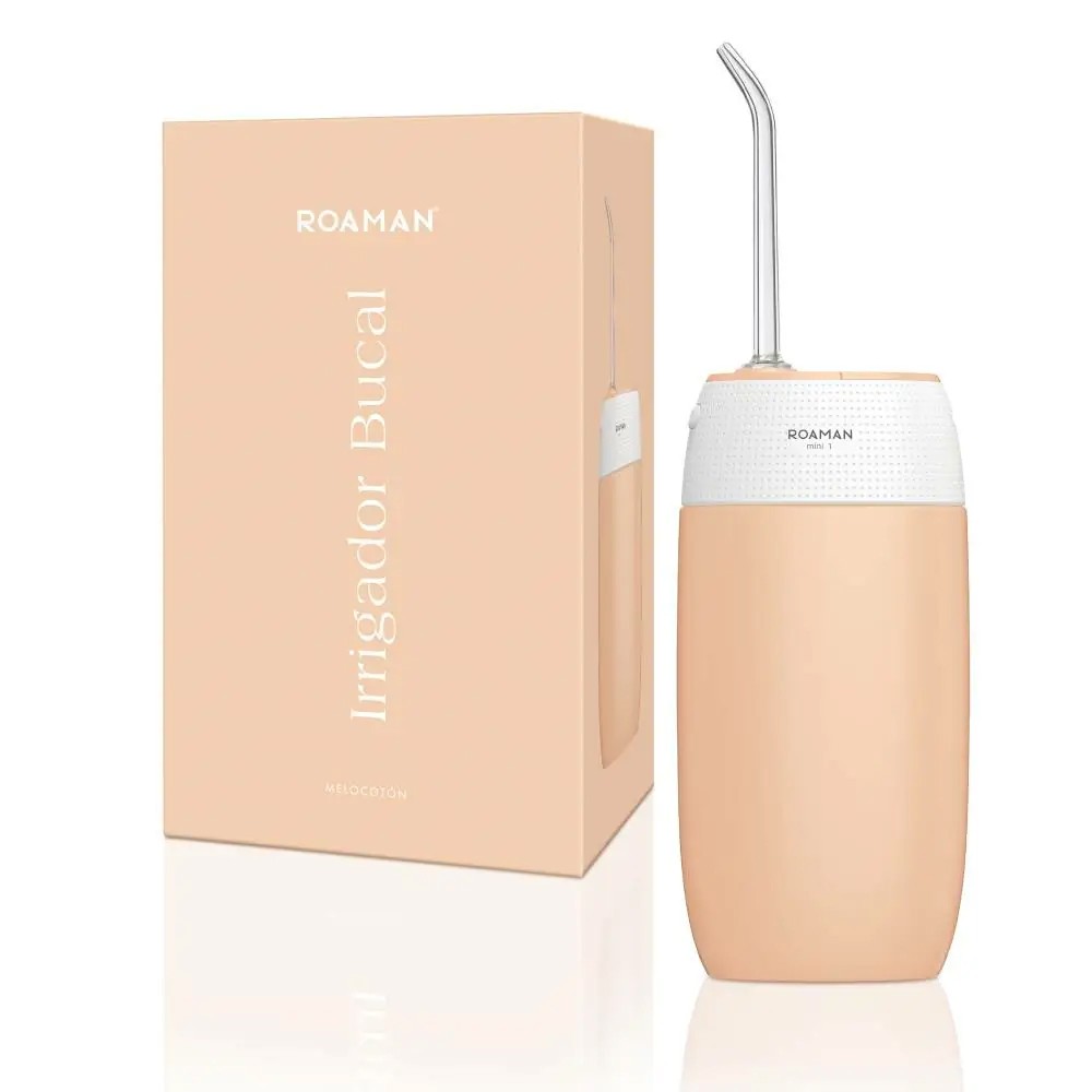 Roaman  Irrigador Bucal Mini Color Melocoton