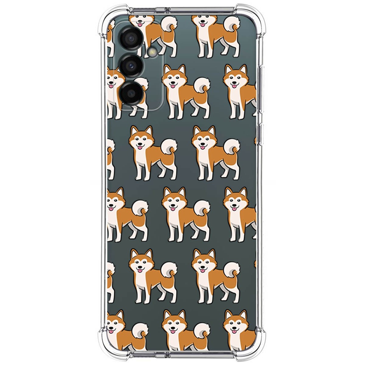 Funda Silicona Antigolpes para Samsung Galaxy M23 5G diseño Perros 08 Dibujos