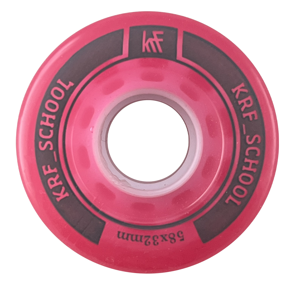 KRF The New Urban Concept - Pack de 2 Ruedas School para Patines Paralelo Tamaño 58x32 Mm