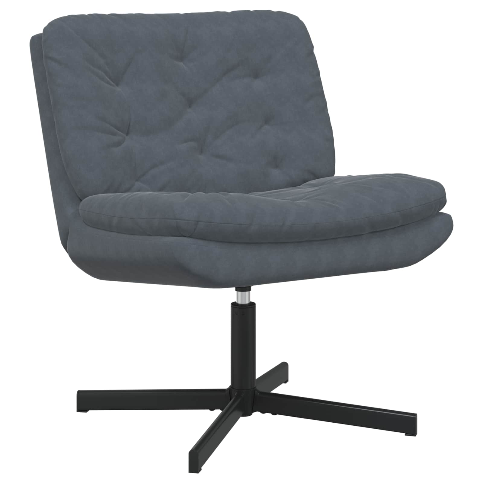vidaXL Sillón Relax giratorio 63 x 75 x 76 cm Terciopelo Multicolor