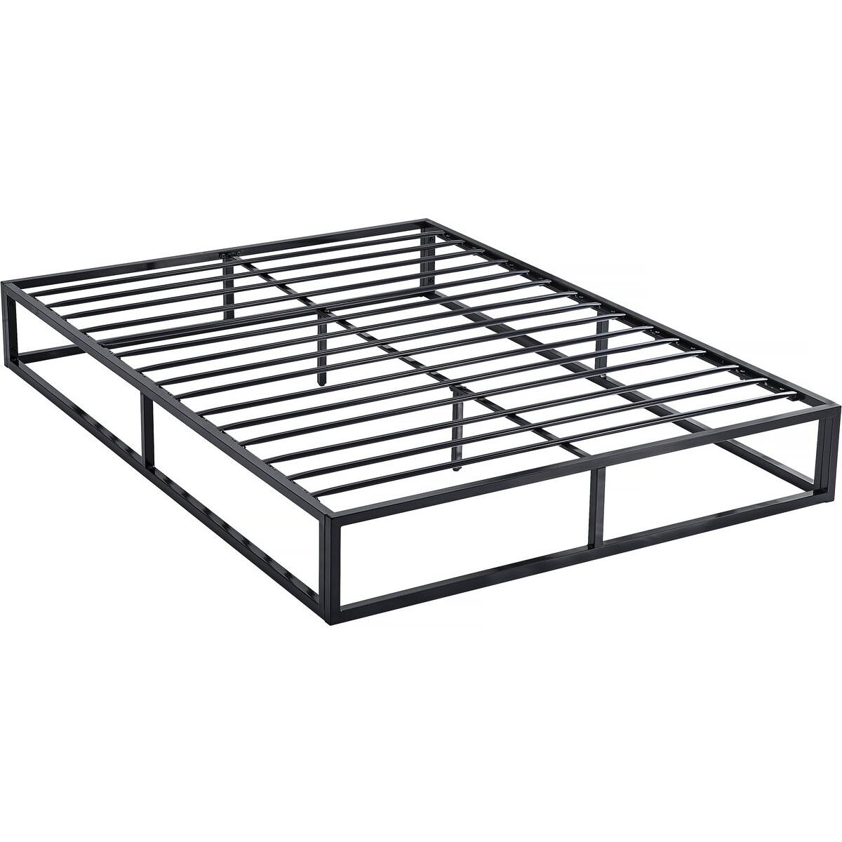 Habitat y Jardin - Somier de metal 140 x 190 - Negro